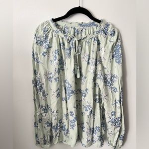 Lucky Brand women’s printed blouse size medium